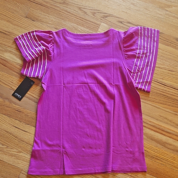 NWT Jones New York, Casual Pink Top, Small - Picture 6 of 7